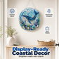 🏆🇸🇪 Populär bland svenska kunder🎁 Nyhet – 50 % RABATT! 🌊 DIY Pärlmålningsskylt med Havsmotiv – Skapa Din Egen Glittrande Dekoration ✨