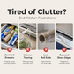 🏆🇸🇪 Populär bland svenska kunder✨ 50 % RABATT NU! 🧲 2-i-1 Magnetisk Hållare för Pappershandduk & Plastfolie – Smidig Förvaring Utan Borrning