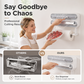 🏆🇸🇪 Populär bland svenska kunder✨ 50 % RABATT NU! 🧲 2-i-1 Magnetisk Hållare för Pappershandduk & Plastfolie – Smidig Förvaring Utan Borrning