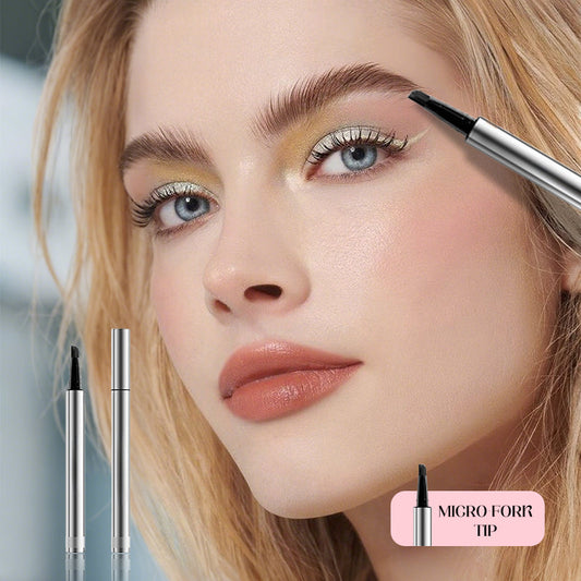 ✍️ 50 % RABATT NU! 👁️ Vattentät Ögonbrynspenna med Micro-Fork Spets – Naturliga Bryn & Hårfäste Som Håller Hela Dagen ✨