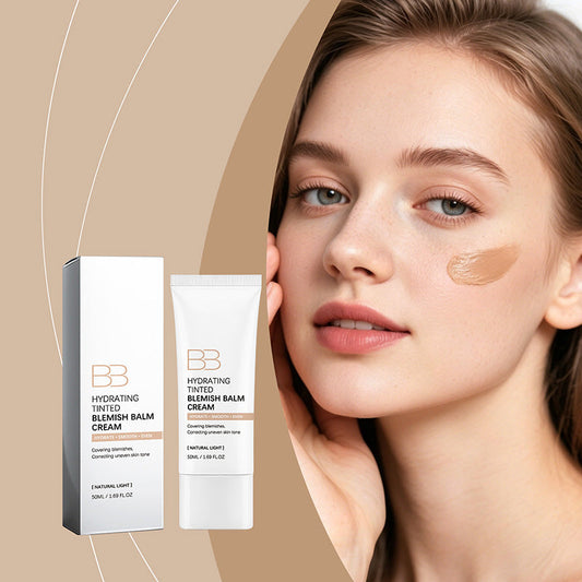 ✨ 50 % RABATT NU! 💖 Naturligt Täckande Återfuktande BB-kräm – Jämnar Ut Hudtonen & Ger En Fräsch Lyster 🌿