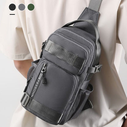 🎒 50 % RABATT NU! ✨ Justerbar Casual Bröstväska i Oxfordtyg – Rymlig, Vattenavvisande & Perfekt För Vardag Och Resor 🧳