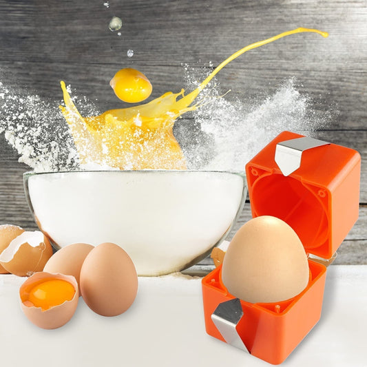 🍳 50 % RABATT NU! ⚡ Snabb Äggknäckare – Knäck Ägg Snabbare, Renare & Enklare 🥚✨
