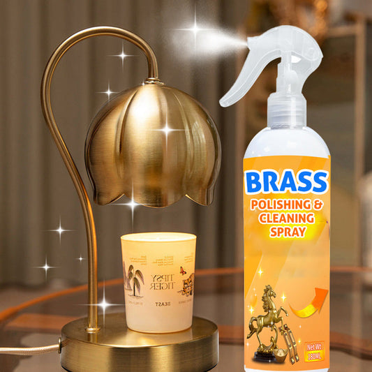 ✨ 50 % RABATT NU! 🟡 Omedelbar Poler- & Rengöringsspray för Mässing – Ger Ny Glans På Några Minuter ✨