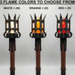 🔥 50 % RABATT NU! 🏰 Medeltida Väggfackla med Flammeffekt – Vintage Vägglampa som Skapar Magisk Atmosfär ✨