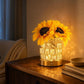 🌻 50 % RABATT NU! ✨ Sänglampa med Solrosmotiv – Varmt Sken & Elegant Dekoration för Sovrummet 🛏️💡