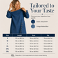 👗 50 % RABATT NU! ✨ Off-Shoulder Denimklänning för Damer – Trendig, Feminine & Enkel Att Matcha 💙