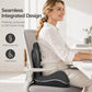 Ergonomisk minnesskumsdyna med ryggstöd