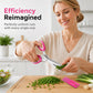 ✂️ 50 % RABATT NU! 🌿 5-i-1 Örtsax för Köket – Hacka Örter Snabbare & Enklare 🥗✨
