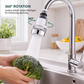 🚰 50 % RABATT NU! ✨ 360° Vridbart Kranfilter med 3 Lägen – Smidigare Vattenflöde för Kök & Badrum 💧
