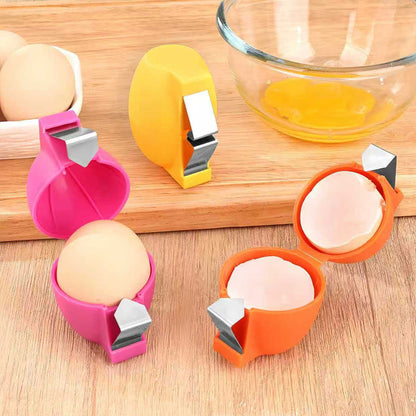 🥚🔥 50 % RABATT NU! 🍳 Handhållen Äggöppnare – Knäck Ägg Snabbt & Smidigt Utan Kladd ✨
