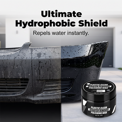 🚗 50 % RABATT NU! ✨ Reparation & Förnyelse för Bilplast – Hjälper Till Att Fräscha Upp Repiga och Matta Plastytor, 30 ml 🧽