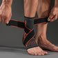 🧦50 % RABATT NU! 🦵 Justerbart Fotledsstöd med Dubbla Remmar – Professionellt Stöd för Sport, Träning & Vardag 💪