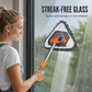 🧹✨ 50 % RABATT! Triangulär Städmopp med Teleskopskaft – 360° Sväng & Tvättbara Moppdukar