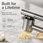 🧄✨ 50 % RABATT NU! Rostfri Vitlökspress av Hög Kvalitet – Pressa Vitlök Snabbt & Enkelt Utan Kladd 🍳🔪