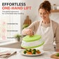 🍲✨ 50 % RABATT NU! 2-i-1 Hopfällbart Stänkskydd för Mikrovågsugn – Skyddar Mot Matstänk & Håller Mikron Renare 🧼🔥