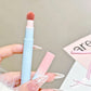 💄💋 50 % RABATT NU! ✨ Mjukt Matt Läppstift med Puffapplikator – Jämn Applicering & Vacker Matt Läpplook 💕🌸