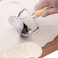 🔪🥟 50 % RABATT NU! ✨ Rostfri Degskärare för Dumplings – Skär Perfekt Runda Degbitar Snabbt & Enkelt 🍜🥟