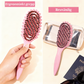 💇‍♀️✨ 50 % RABATT NU! 🌿 Ventilerad Hårborste med Vildsvinsborst – Hjälper till att Forma, Släta & Definiera Lockigt Hår 💕