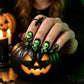 🎃💅 50 % RABATT NU! Glödande Halloween-nagelklistermärken – Skapa En Kusligt Snygg Manikyr På Några Minuter 👻✨