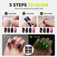 🎃💅 50 % RABATT NU! Glödande Halloween-nagelklistermärken – Skapa En Kusligt Snygg Manikyr På Några Minuter 👻✨