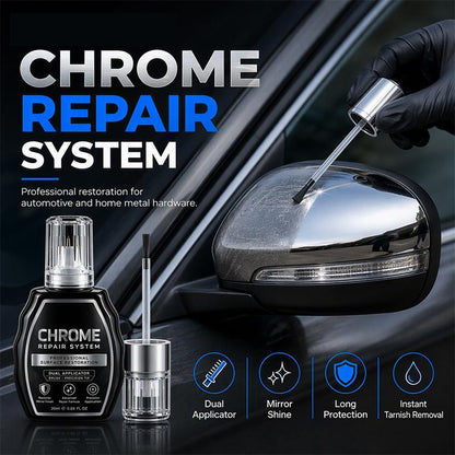 ✨🚗 KÖP 2 – FÅ 1 GRATIS! 💎 Krom- & Metallrestaurerare – Ge Slitna Metallytor Glansen Tillbaka! ✨