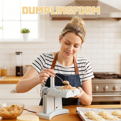🥟🔥 50 % RABATT NU! Dumplingform – Gör Hemmagjorda Dumplings Snabbt & Enkelt ✋️✨ Perfekta för Hemmaköket
