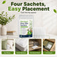 ⏰🕷️ 50 % RABATT TIDSBEGRÄNSAT! 🌿 Växtbaserade Kvalsteravvisande Påsar – För Ett Fräschare Sovrum & En Behagligare Natt 🛏️✨