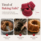 🔥🎁 NYHET – 50 % RABATT! 🍰 Non-stick Silikonform för Chiffongkaka – Enklare Bakning & Smidigare Urtagning ✨