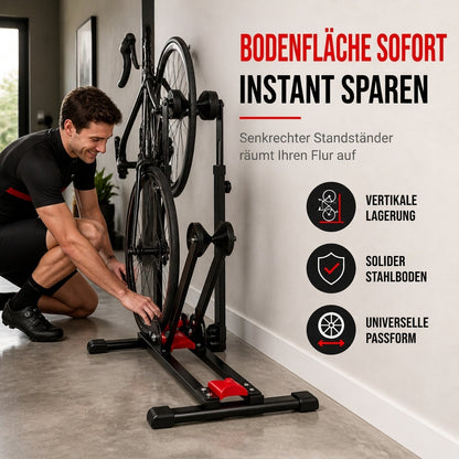🚲✨ Hopfällbart U-format Cykelställ – Stabil Förvaring för Racer- & Mountainbike