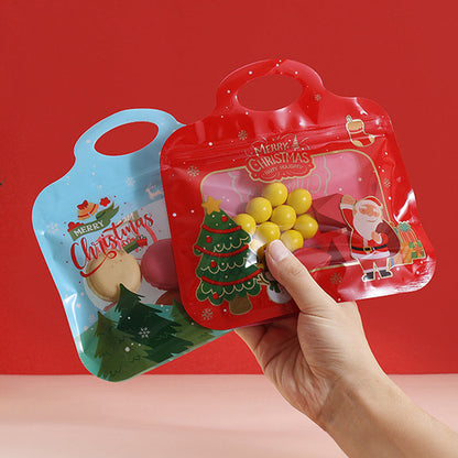 🎄🎁 JULDEAL – Julpåsar med Ziplock & Handtag – Fyll, Förslut & Ge Bort Direkt