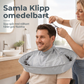 🥳 50 % RABATT! ✂️ Klippkappa för Hemmaklippning med Håruppsamlare – Slipp Hår på Golvet