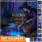 🔮🧙‍♀️ Mystiska Häxkalender 2027 – Magisk & Gotisk Väggkalender för Ett Helt År ✨🌙
