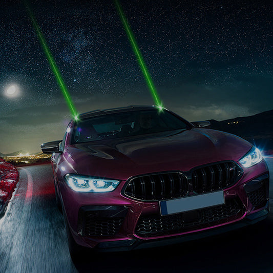 🚨 50 % RABATT NU! 🔥 Laser Varningsljus för Fordon – Syns Tydligare i Mörker
