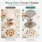 🔥 Köp 1 få 1 gratis!☕✨ Schabloner för latte art i rostfritt stål – Skapa enkelt latte art av baristakvalitet