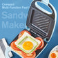 Kompakt multifunktionell sandwichgrill med snabb uppvärmning