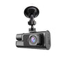 🚗📹 Dashcam med 3 Kameror – 1080P Full HD Fram, Inuti & Bak | Mörkerseende & Parkeringsläge