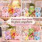 🧸 Mini Reborn-Bebisar – 6 Söta Sovande Djurfigurer att Samla på 💕