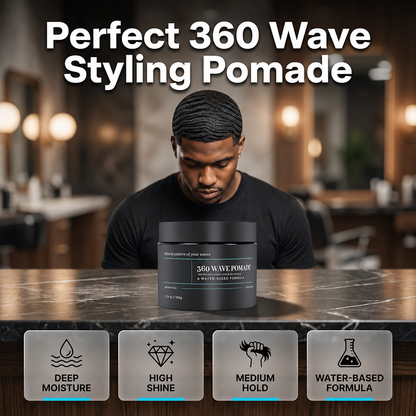 🔥 50 % RABATT! PERFECT 360 Wave Pomade – Definierade Waves & Hög Glans