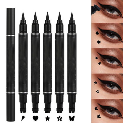 Waterproof Double-Head Eyeliner Pen