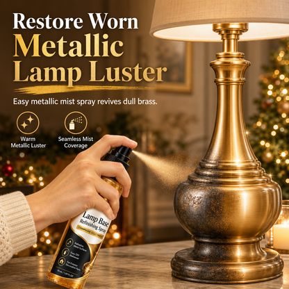 ✨ Spray för Renovering av Mässing – Återställ Gyllene Glans på Lampor & Dekorationer 🎄